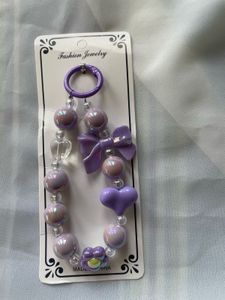 Cute Purple phone Charm