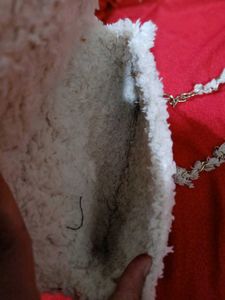 Fluffy White Chain Bag