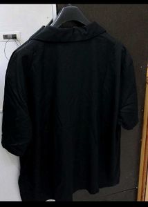 H&amp;M cuban Collar Oversize Shirt