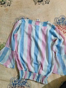 Striped Long Sleeve Top