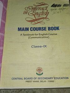 Interact in English - Class IX