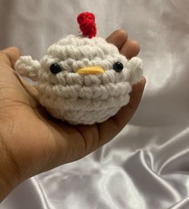 🎀COMBO🎀crochet Bunny, Chicken Keychain &amp; Cake!