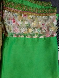 Floral saree