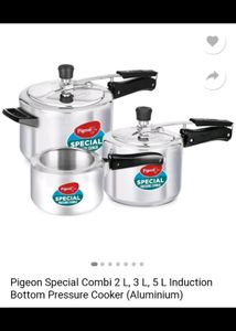 Peageon Branded 3 Cooker Combo