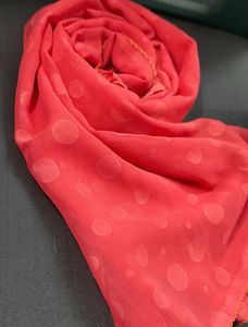 Pink Bubble Scarf/ Stole