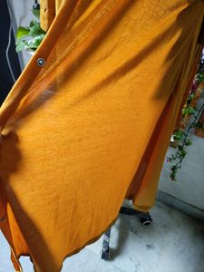 Mustard Colour Abaya