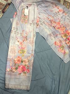 Floral Kurta Set with pant &amp; Duppatta