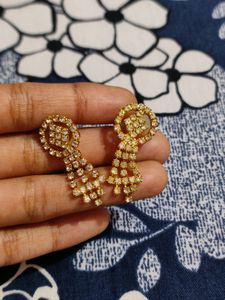 Set Of Artificial Necklace And Earrings