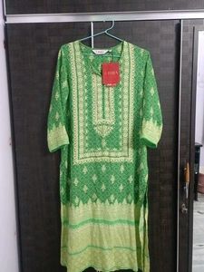 Biba Elegant Green Kurta