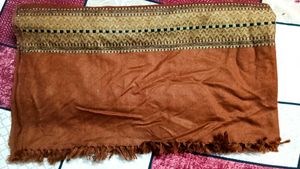 Brown Winter Shawl
