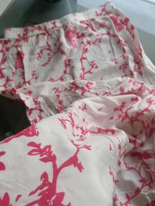 Pink And White Lovely Skirt