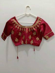 Embroidered velvet lehnga set