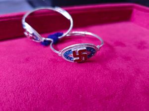 Baby Real Silver Bangles