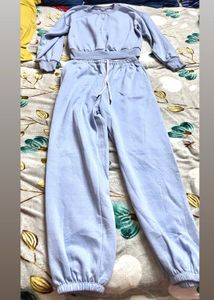 SSS Winter Co-ord Set In Baby Blue💙