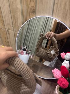 Mini Crochet Hand Bag