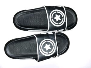 Stylish Black Slides