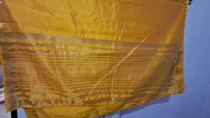 Yellow South Silk Saree