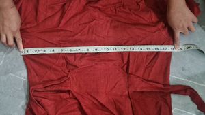 Linen Dress Round Neck