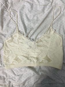 Beige Bralette Top Forever21