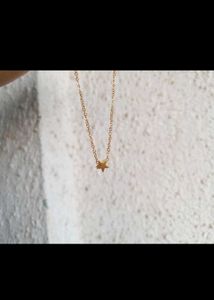 Gold V Necklace+Star Pendant Necklace🎀