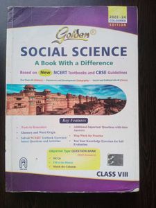 Golden Social Science Class VIII - New Edition