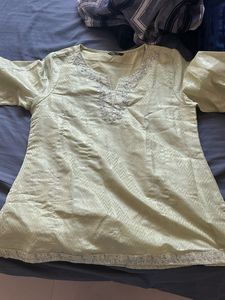 Elegant Light Green Kurti