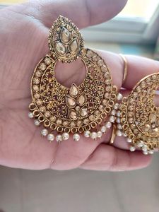 Beautiful Chand Bali EARRINGS Totally New ..