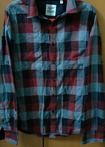 Red & Grey Checkered Shirt ( Used twice only)