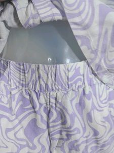 Purple Swirl Matching Set