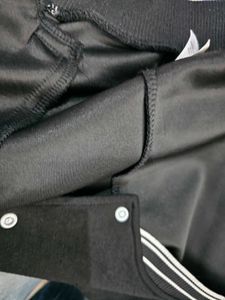 Varsity Style Black Jacket