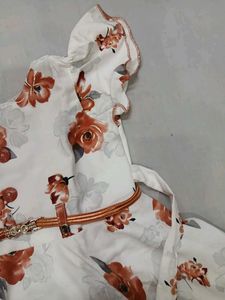 New White Dress For Girls