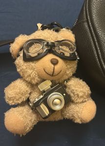Adorable Teddy Bear Camera Charm
