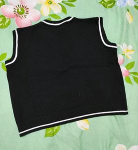 💥 Pinteresty Cropped Fitted Sweater Vest💥