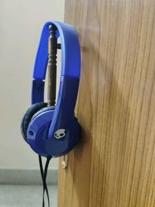 Skullcandy UpRock Electric Blue Wired Headphones