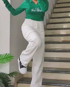ZARA White Cargo
