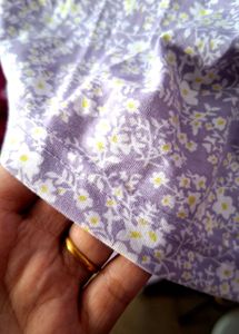 Floral 3/4 Sleeve Henley Top