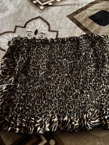 Leopard Print Tube Top