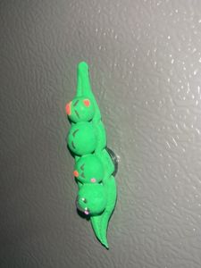 Cute Pea Pod refrigerator magnet