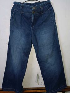 High Waisted Denim Jeans