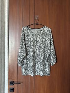 Zara Printed /knitted Women's Top