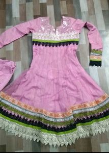 Frock pajama duppatta