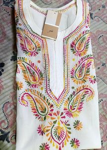 Original Cotton multi Color Lakhnavi Kurti