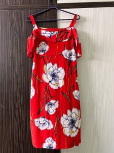 Floral Off-Shoulder Dress