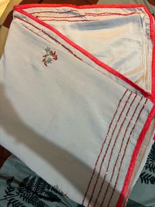 Elegant Embroidered Saree