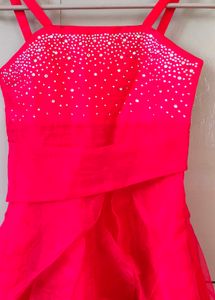 Hot Pink Party Dress