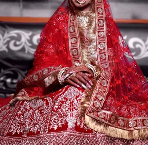 SALE! Red Bridal Lehenga Manish Malhotra