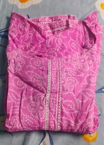 beautiful Pink cotton short top