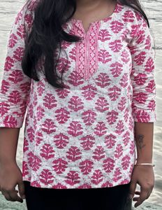 Pink Short Kurti 50% Off Buy Fast
