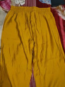 Elegant Mustard Salwar Suit Set