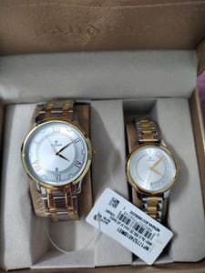 Titan Couple Watch Brand New